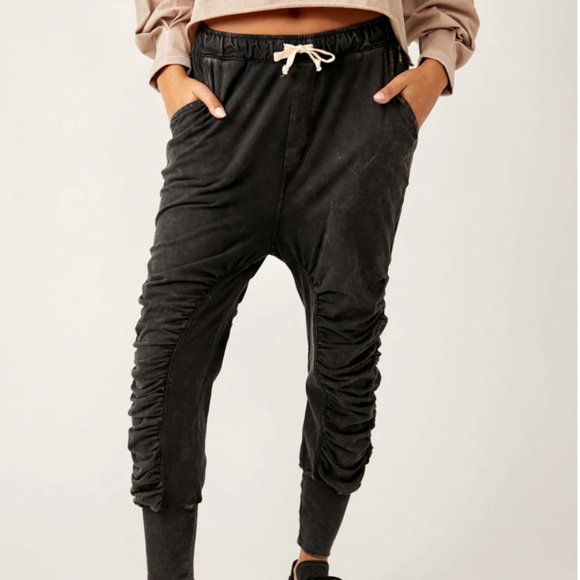 Free People Rematch Pant, Sz M, Black - Picture 1 of 5
